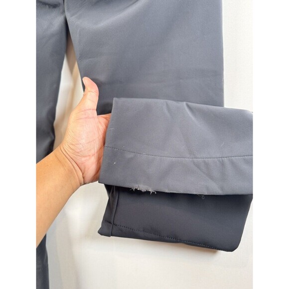 Obermeyer Womens Pants Gray Flared Ankle Zip Ski Snowboard Winter Outdoor Size 8 - Picture 8 of 11